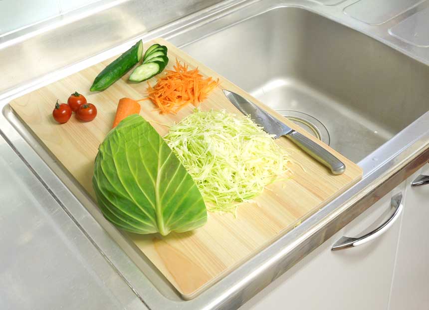 軽量ひのきシンク用まな板